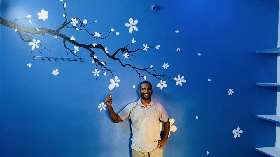 rajesh damala wall paint